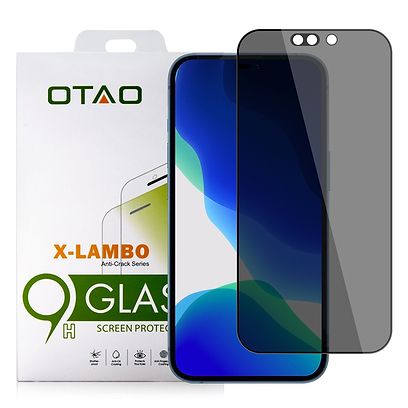 OTAO - Full Privacy Screen Protector for iPhone 14 & iPhone 14 Pro 