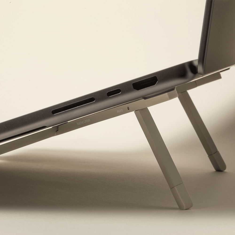Native Union - Fold Aluminium Laptop Stand / Sandstone