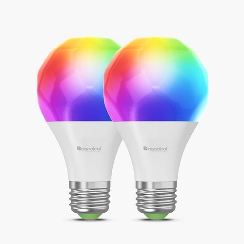 Nanoleaf - Essentials HomeKit Smart A60 Bulb (2 Pack) / White