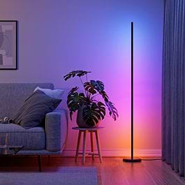 Nanoleaf - Matter Smart Multicolor Floor Lamp / Black