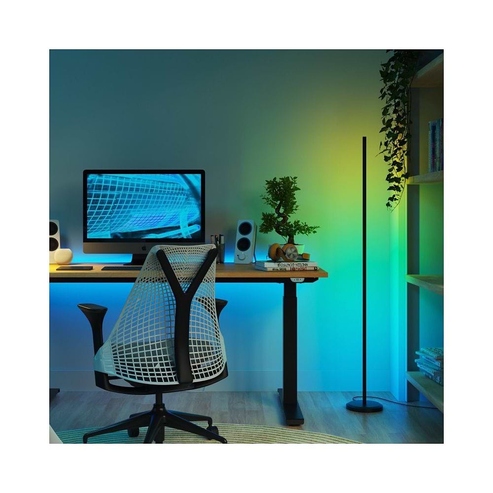 Nanoleaf - Matter Smart Multicolor Floor Lamp / Black