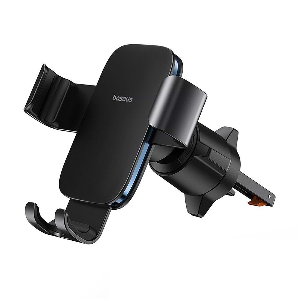 Baseus - Metal Age 3 Gravity Car Mount for Air Vent / Cluster Black