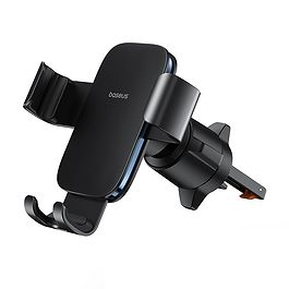 Baseus - Metal Age 3 Gravity Car Mount for Air Vent / Cluster Black