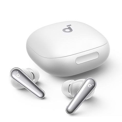 Anker - SoundCore Liberty 4 Pro Noise Cancelling True-Wireless Earbuds / White