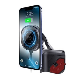 PureGear - MagSafe Wireless Charger Mount for Tesla Screens / Dark Gray