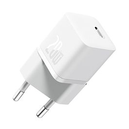 Baseus - Palm 20W USB-C Power Adapter 1C Fast Charging / Moon White
