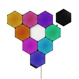 Nanoleaf - Shapes Limited Edition Ultra Black Hexagons / Black