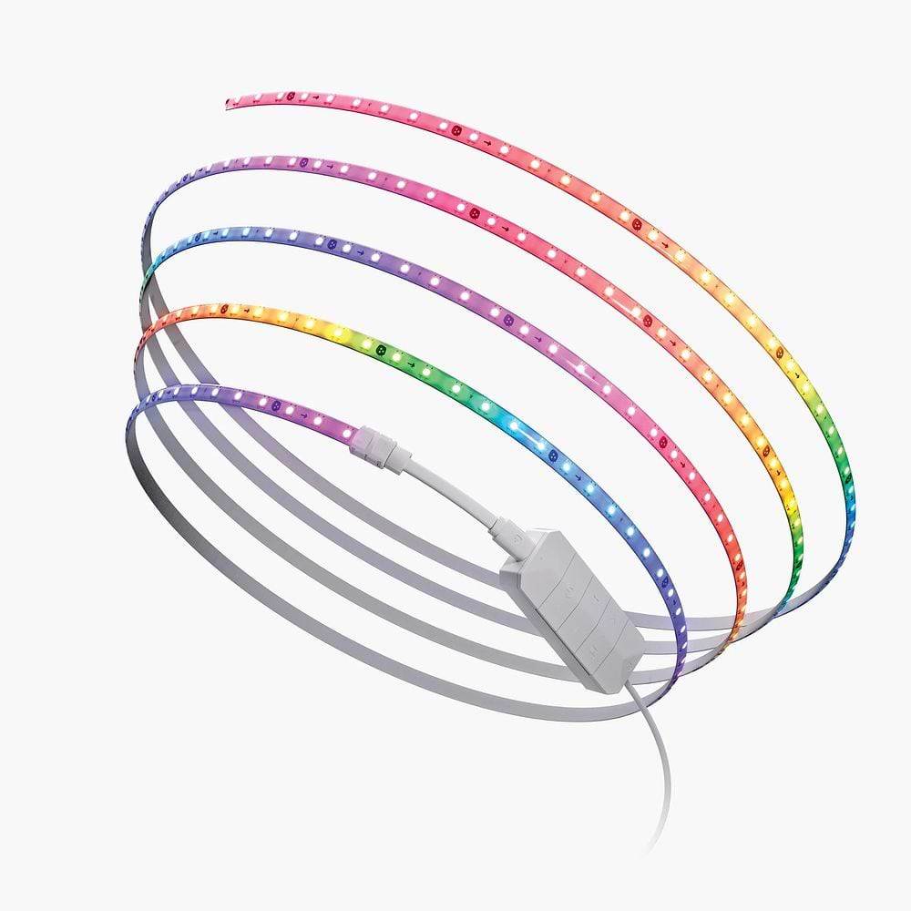 Nanoleaf - Matter Smart Addressable Multicolor HD Lightstrip (5m) / White