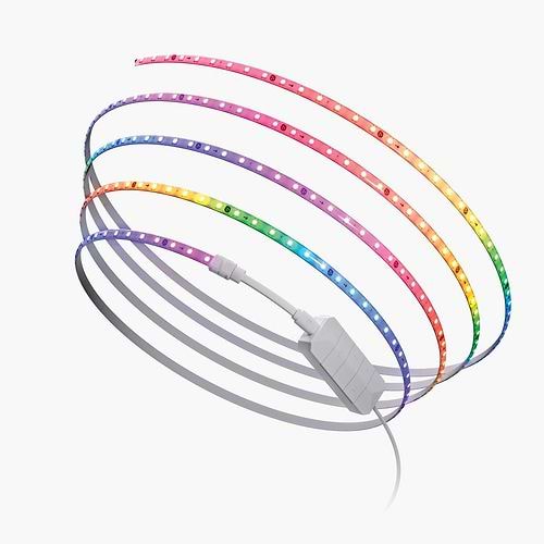 Nanoleaf - Matter Smart Addressable Multicolor HD Lightstrip (5m) / White