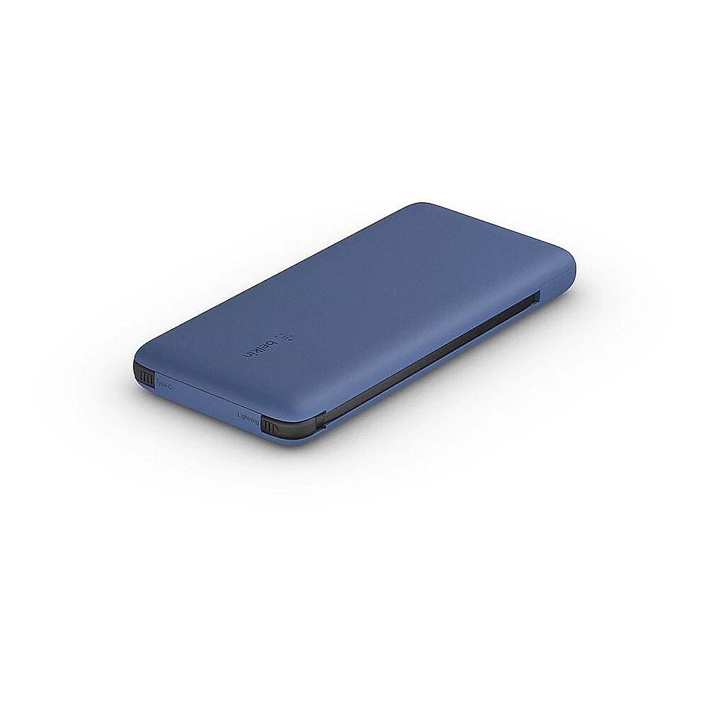 Belkin - BOOST CHARGE Plus 10000mAh USB-C Power Bank with Integrated Cables 