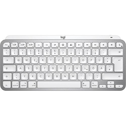 Logitech - MX Keys Mini Keyboard For Mac / White/Silver