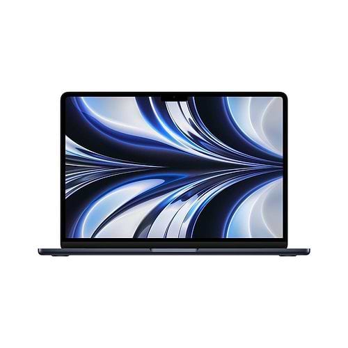 Apple - MacBook Air 13 (2022)/Apple M2 with 8-Core/8GB/8GPU/256GB SSD / Midnight *תצוגה*