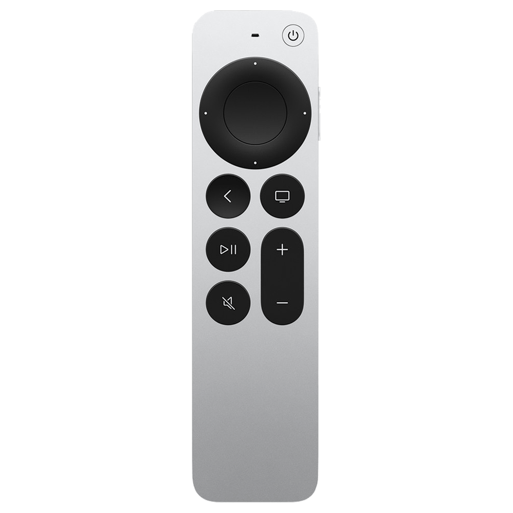 Apple - Siri Remote (3rd generation) with USB-C / Silver 