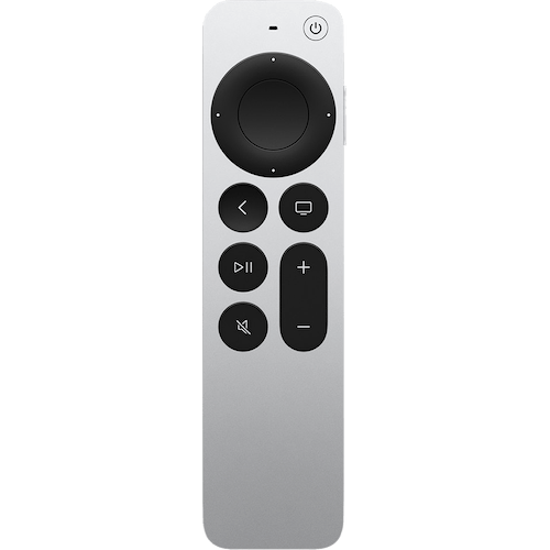 Apple - Siri Remote (3rd generation) with USB-C / Silver