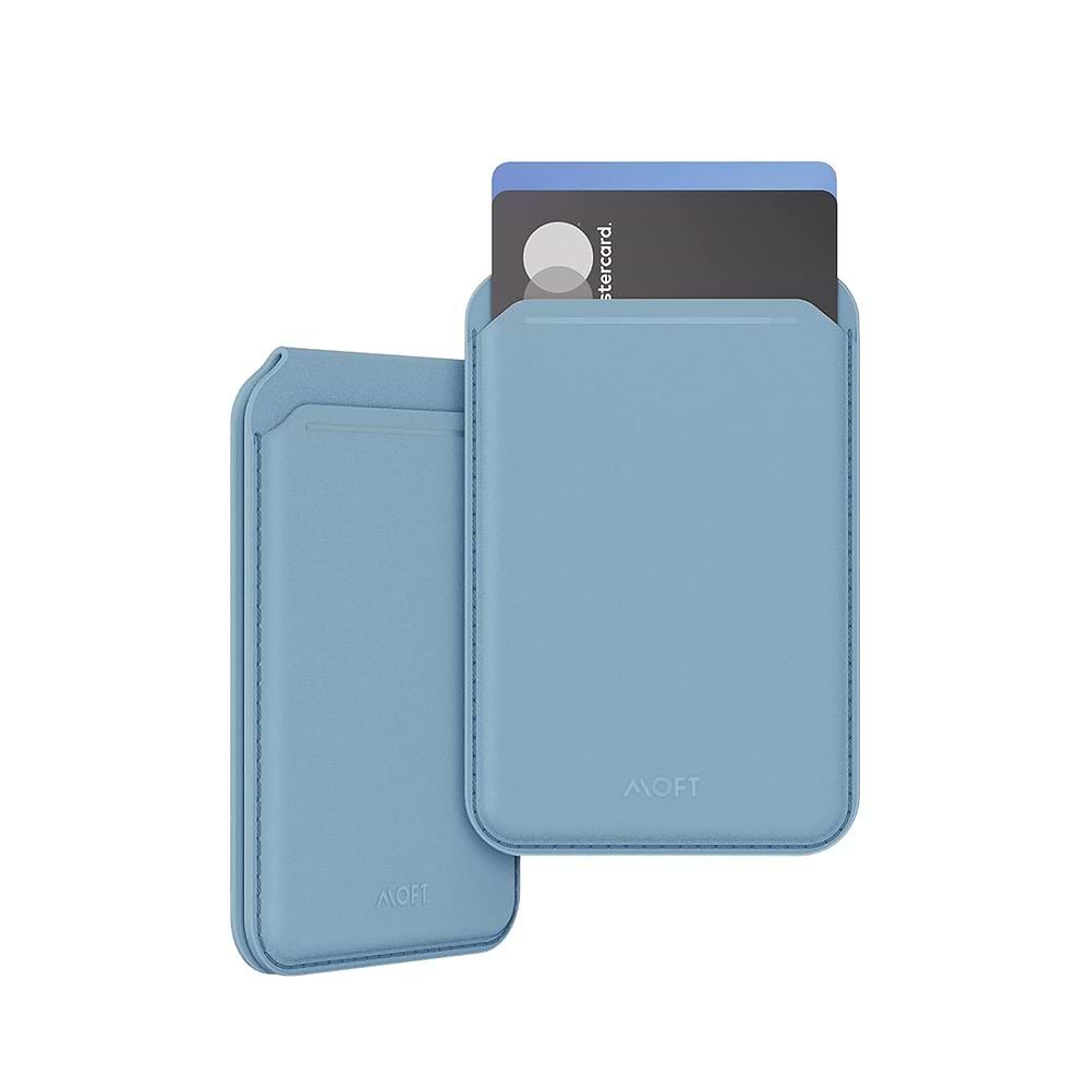 MOFT Snap Flash Wallet Stand with MagSafe blue