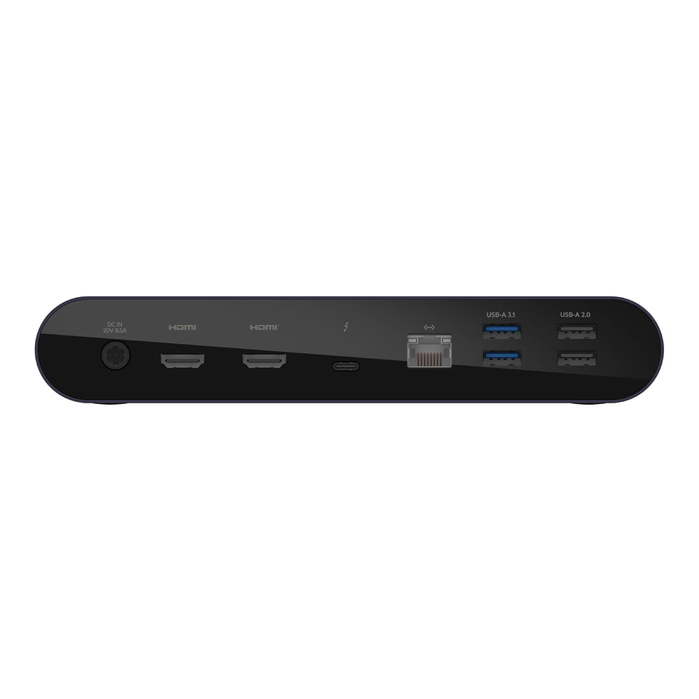 belkin connect pro thunderbolt 4 dock black