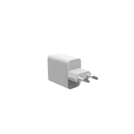 mophie - 45W Power Adapter (2 USB-C Ports) / White