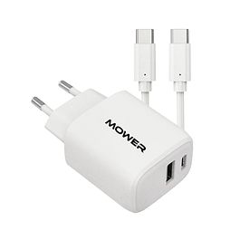 Mower - 38W USB-A & USB-C Power Adapter with USB-C Cable