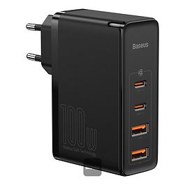 Baseus - 100W GaN2 Pro Quick Power Adapter / Black