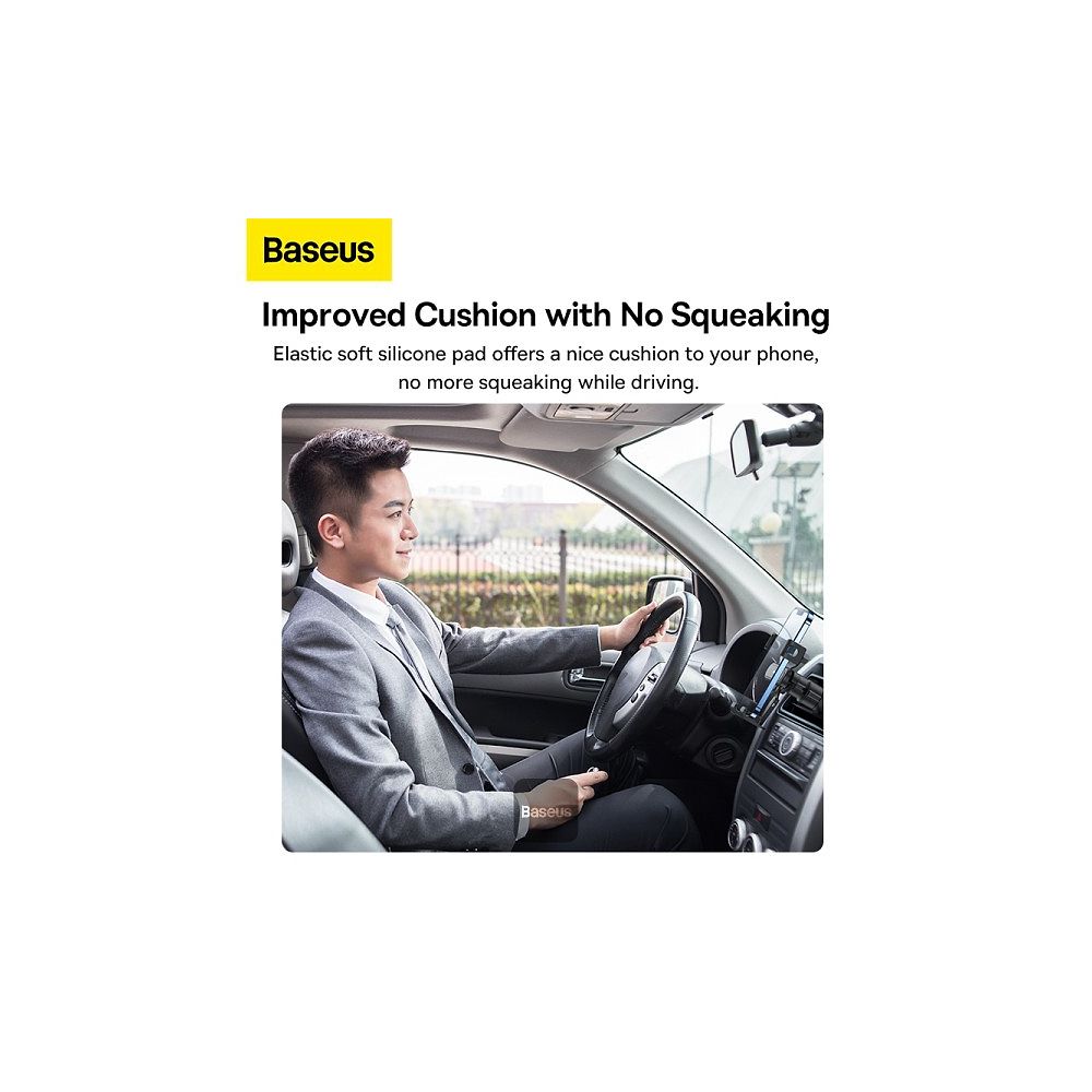 Baseus - Stable Gravitational Car Mount Lite for Air Outlet / Black