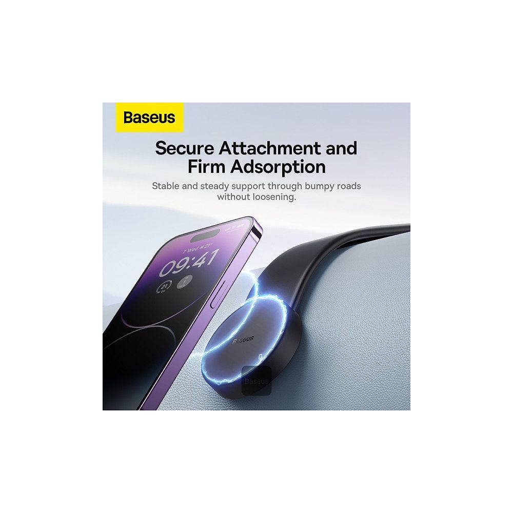 Baseus - C02 Magnetic Phone Holder / Cluster Black