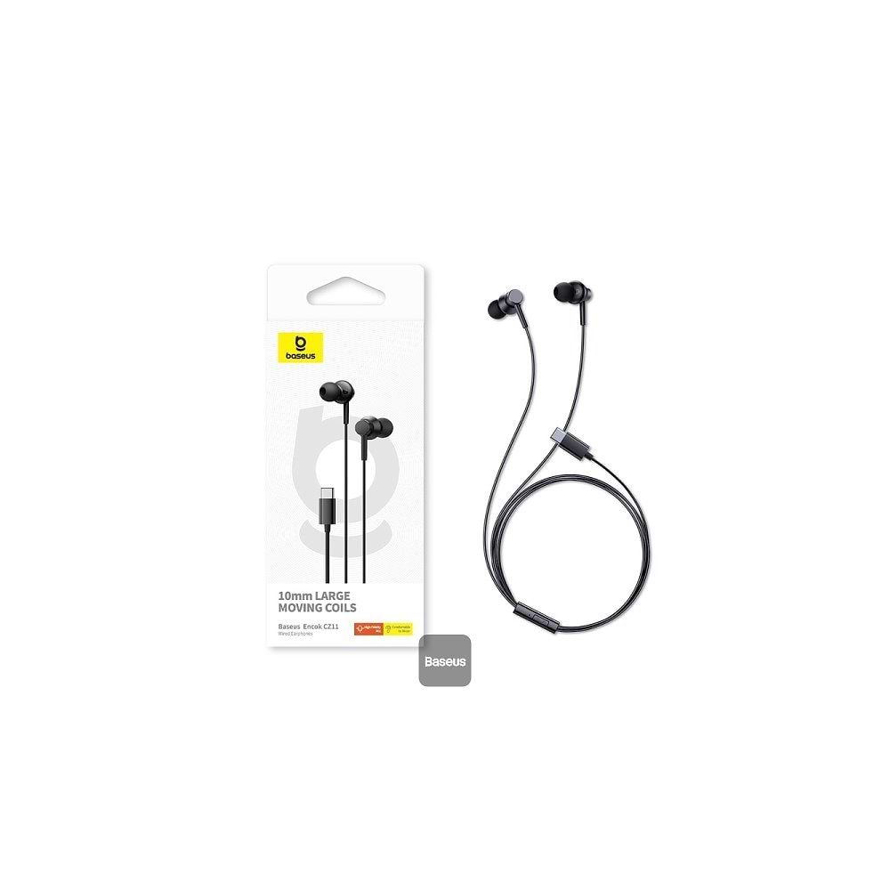 Baseus - Encok CZ11 Wired USB-C Earphones
