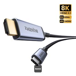 Baseus - High Definition Series Type-C to HDMI 8K Cable (1.5m) / Black