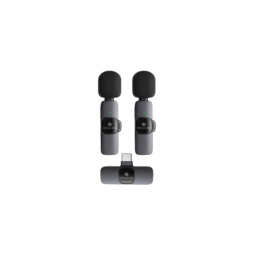 MIRACASE - Dual Wireless Microphones for iPhone
