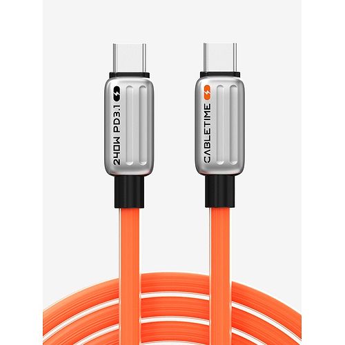 Cable Time - USB-C Cable / Orange