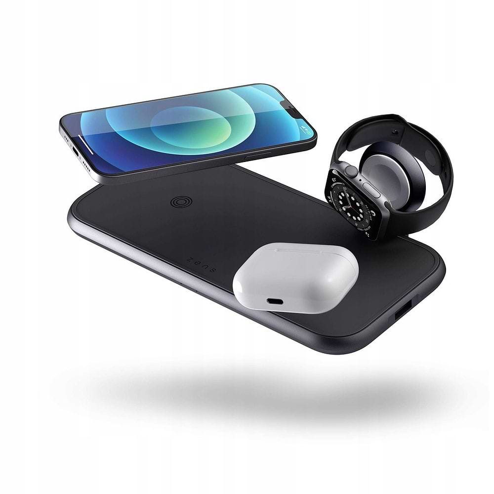 ZENS - 4-in-1 Wireless Charger  / Black