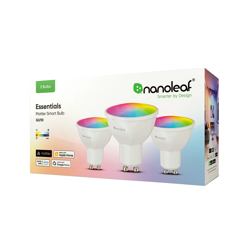 Nanoleaf Matter GU10 Smart Bulbs
