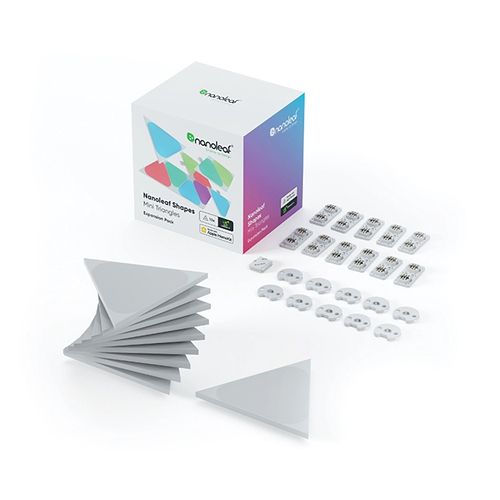 Nanoleaf - Shapes Mini Triangles Expansion Pack / White