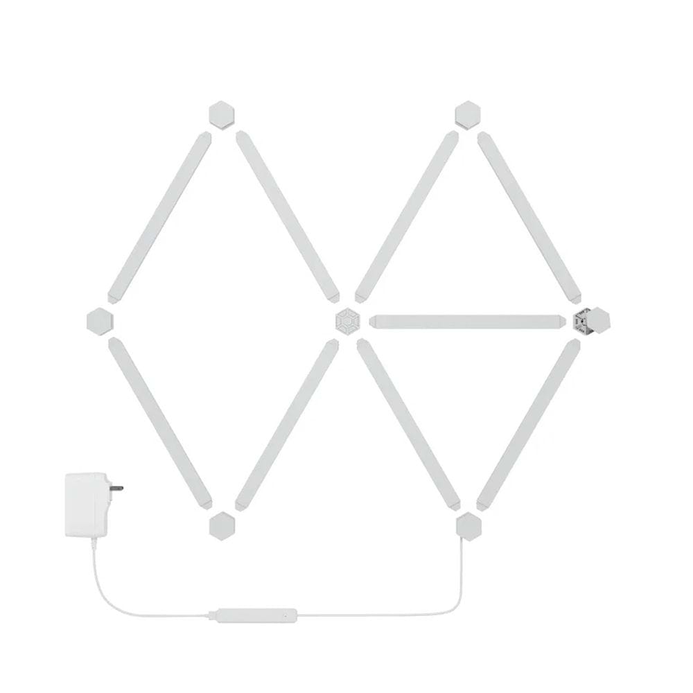 Nanoleaf Lines 60 Degrees White פסי תאורה צבעוניים