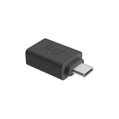 Logitech - Adaptor USB-C To USB-A Black