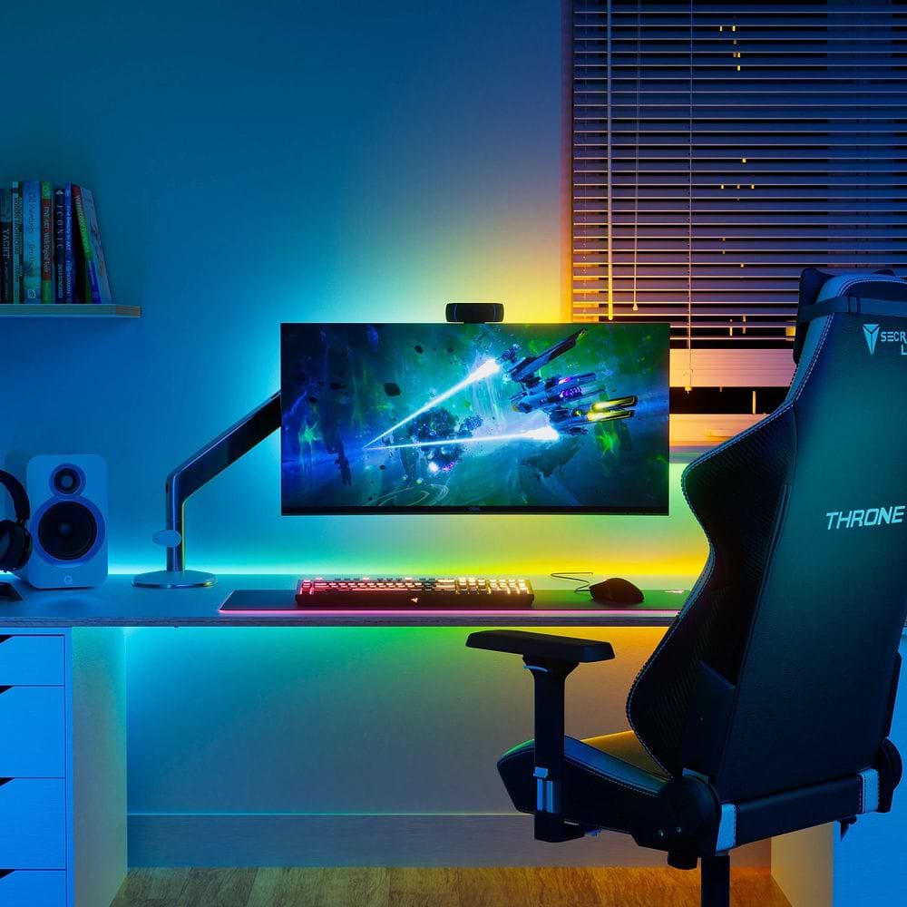 Nanoleaf - Matter Smart Addressable Multicolor HD Lightstrip (5m) / White