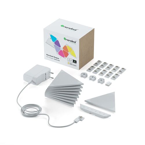 Nanoleaf - Shapes Mini Triangles Starter Kit / White