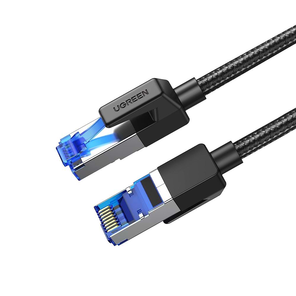 UGREEN CAT 8 Round Braided Ethernet Cable Black