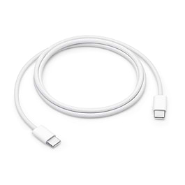 Apple - USB-C Woven Charge Cable (1m) / White *תצוגה*