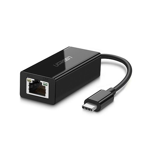 UGREEN - USB-C to Gigabit Ethernet Adapter / Black