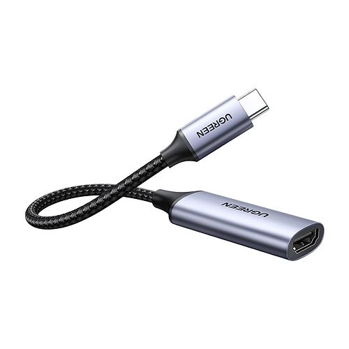 UGREEN - USB-C to HDMI Aluminium Braided Adapter / Silver
