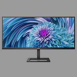 Philips - 34-inch Ultrawide Curved Display 240Hz with and Speakers (346E2LAE) / Black