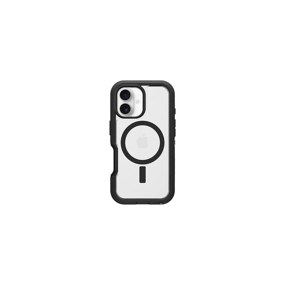 OtterBox - Defender XT Case with MagSafe for iPhone 16 / Clear/Black