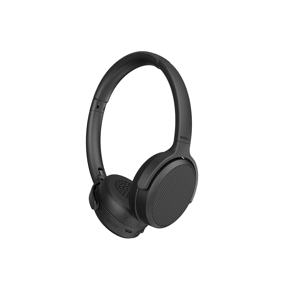 Soul - Ultra Compact ANC On-Ear Headphones / Black