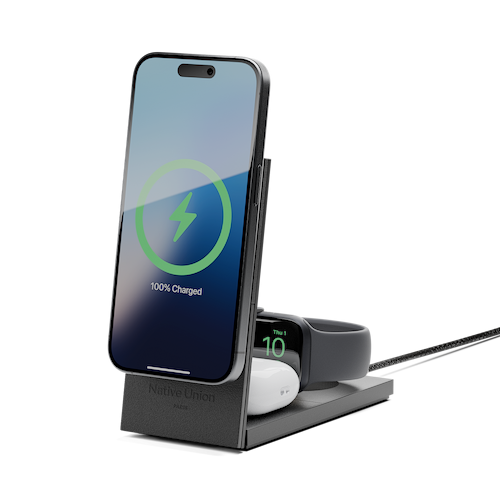 NATIVE UNION - Rise 3-in-1 Qi2 Wireless Charger