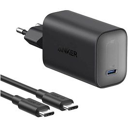 Anker - Nano 100W Power Adapter with USB-C Cable (1.8m) / Black