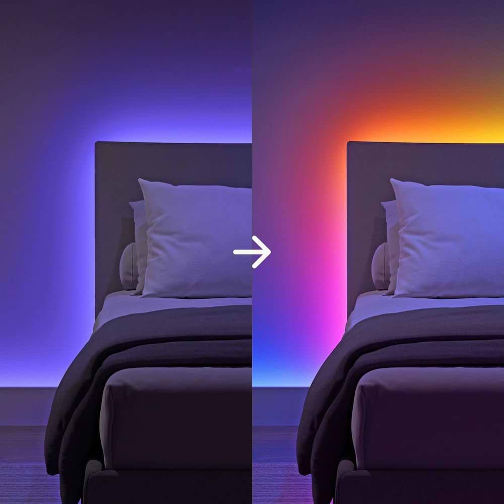 Nanoleaf - Matter Smart Addressable Multicolor HD Lightstrip (5m) / White