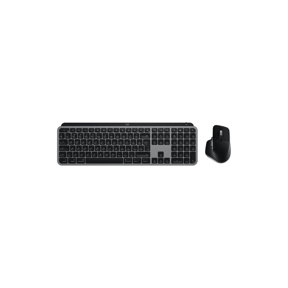Logitech - MX Keys S Combo for Mac / Space Gray