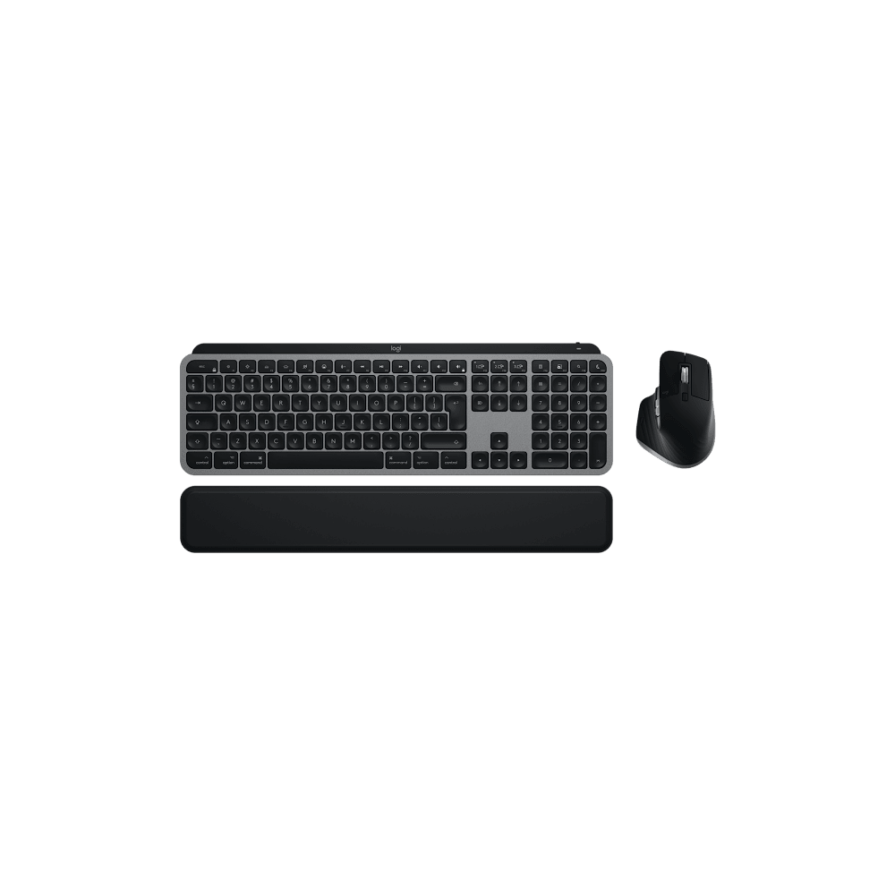 Logitech - MX Keys S Combo for Mac / Space Gray