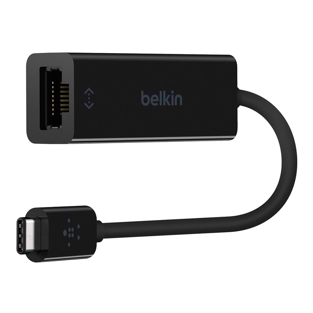 Belkin - USB-C to Gigabit Ethernet Adapter / Black
