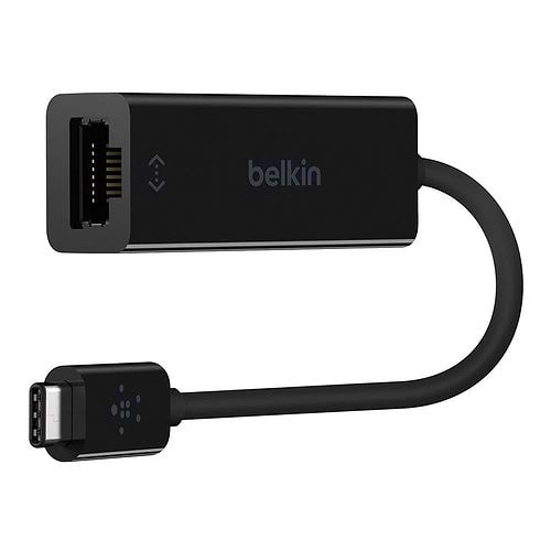 Belkin - USB-C to Gigabit Ethernet Adapter / Black